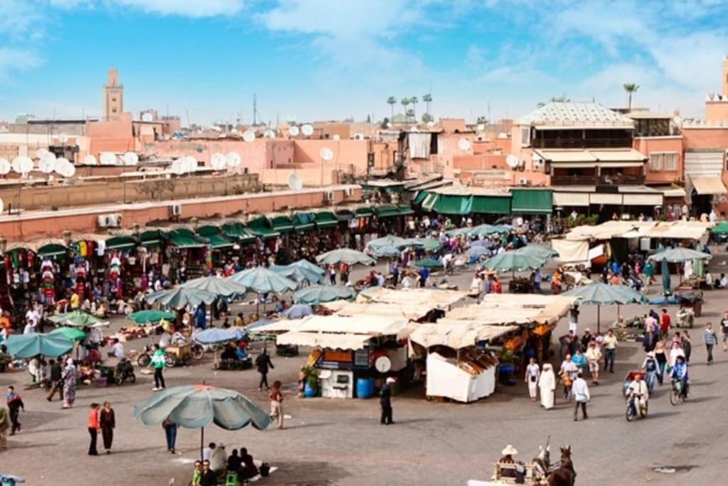 Appartement Funny House A Place Jamaa El Fna De Marrakech มาร์ราเกช ภายนอก รูปภาพ