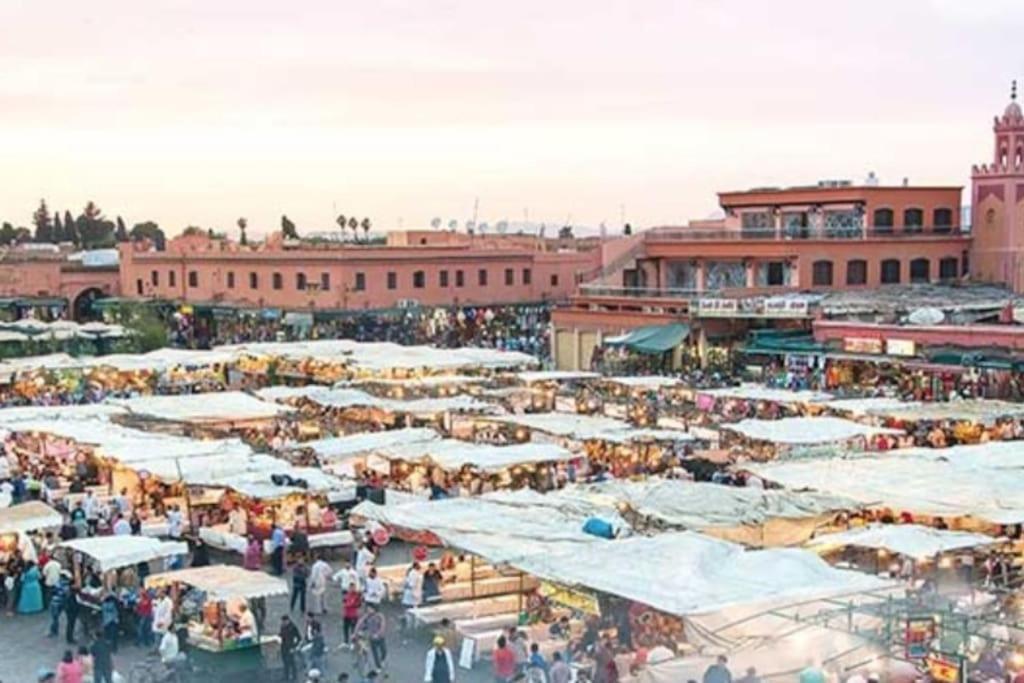 Appartement Funny House A Place Jamaa El Fna De Marrakech มาร์ราเกช ภายนอก รูปภาพ